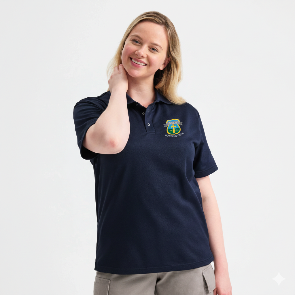 Ilkley Bowling Club Ultimate Performance Polo - Unisex - Image 3