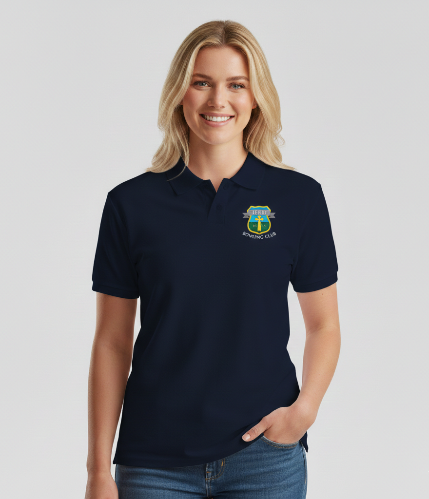 Ilkley Bowling Club Classic Polo Shirt - Unisex - Image 4