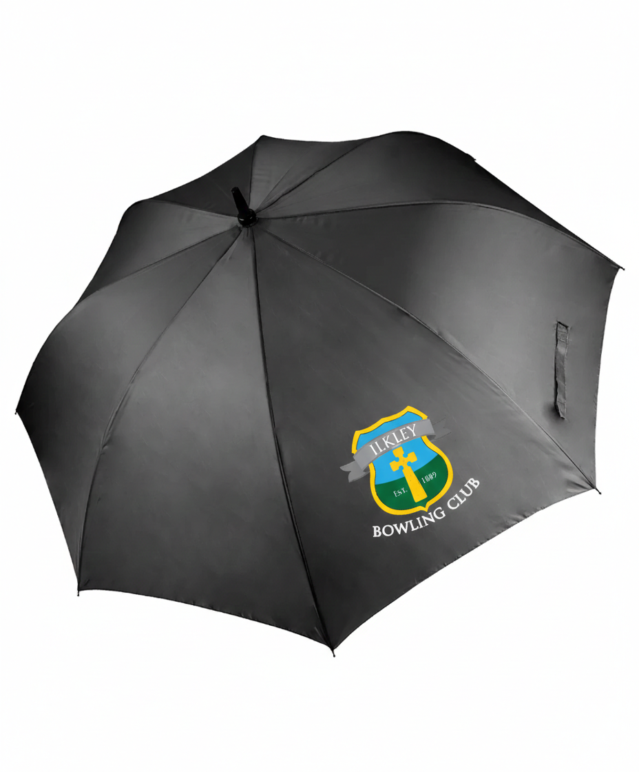Ilkley Bowling Club Large umbrella - stock coming soon - Image 3