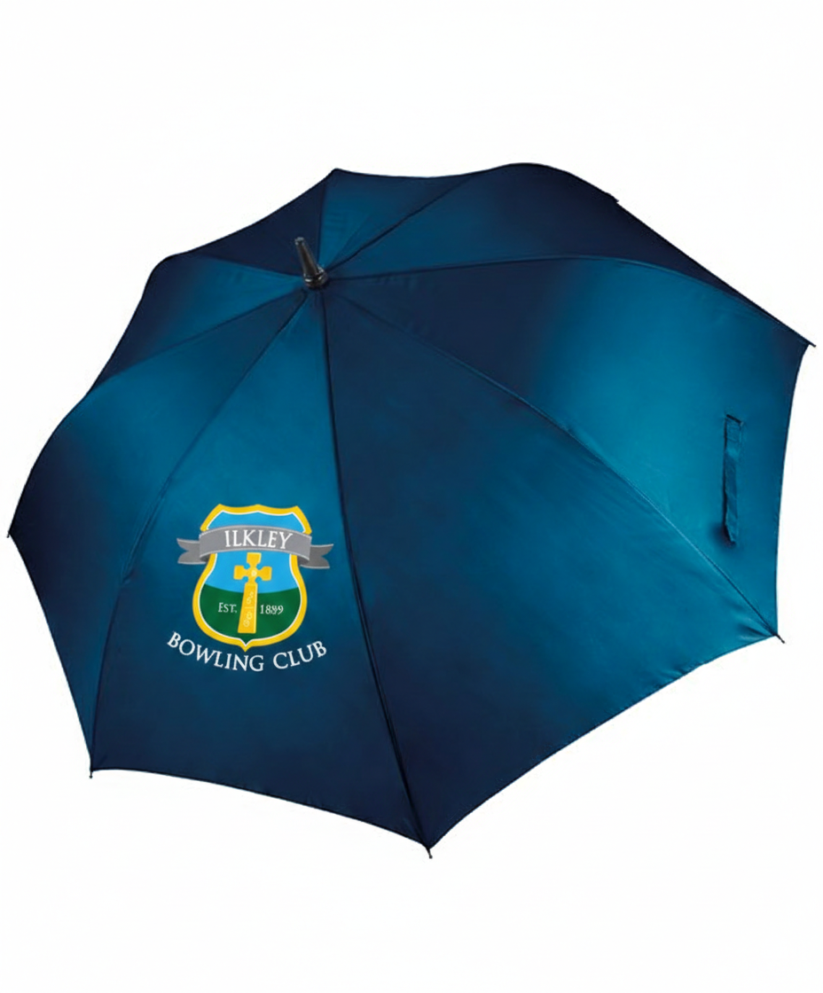 Ilkley Bowling Club Large umbrella - stock coming soon